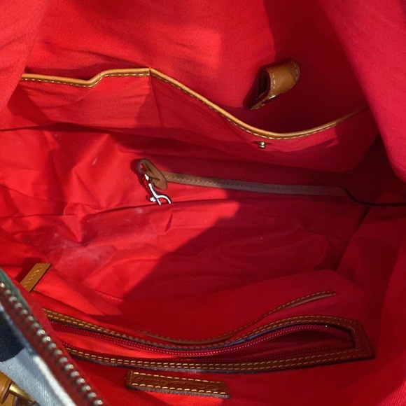 Dooney and Bourke zebra canvas bag - Picture 5 of 7